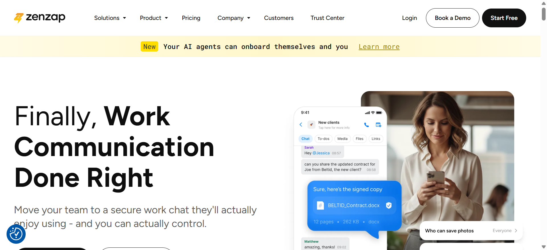 Zenzap screenshot