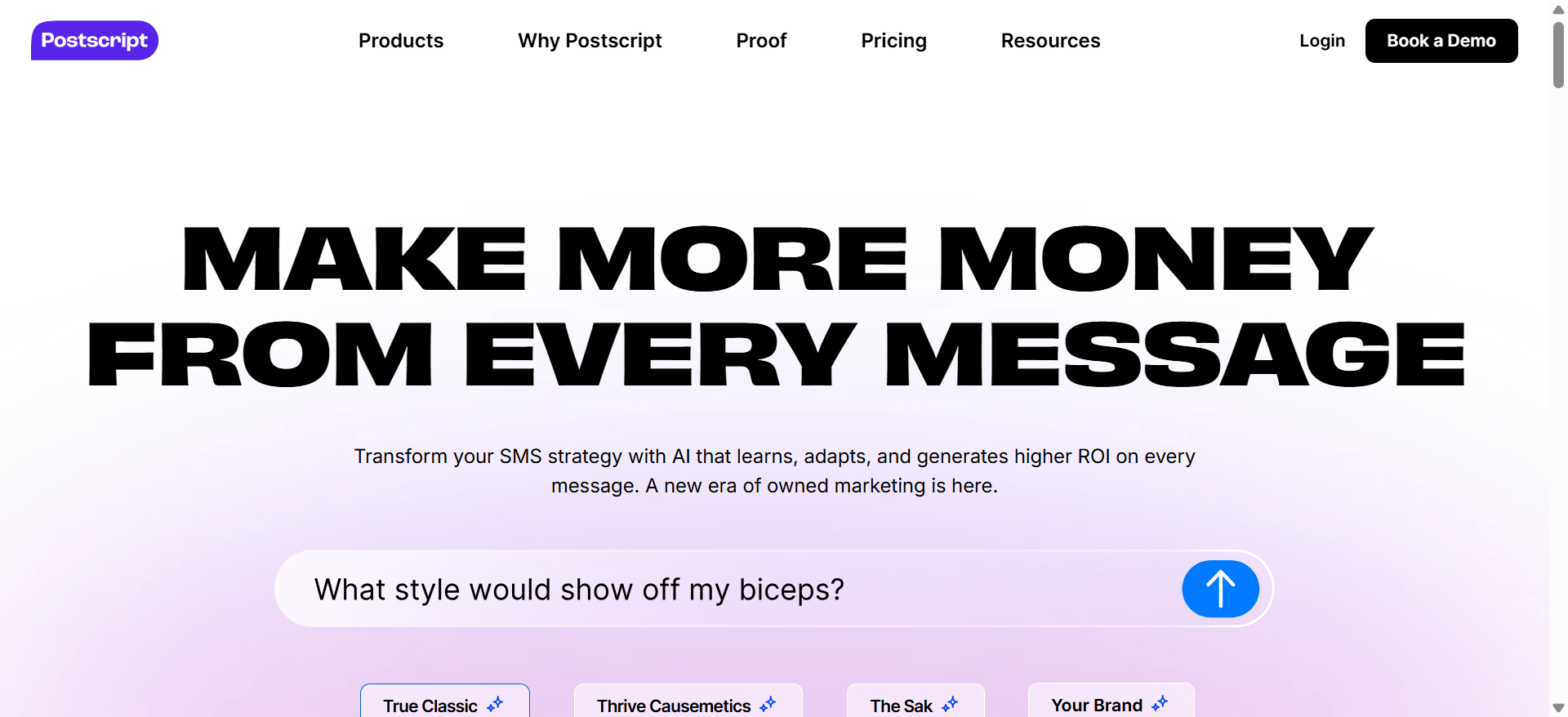 Postscript screenshot